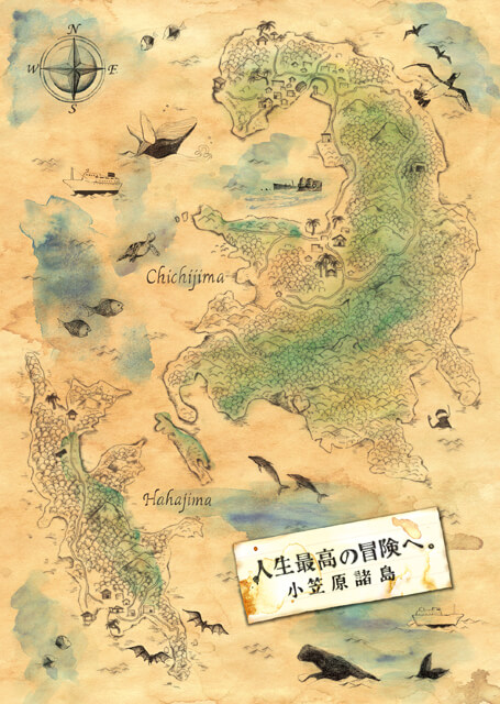 冒険の地図・イラストマップ